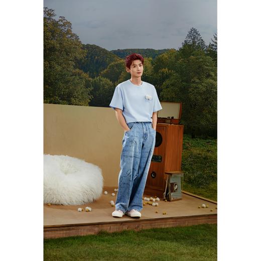 GOODBAI Goodees logo印花短袖T恤 商品图0