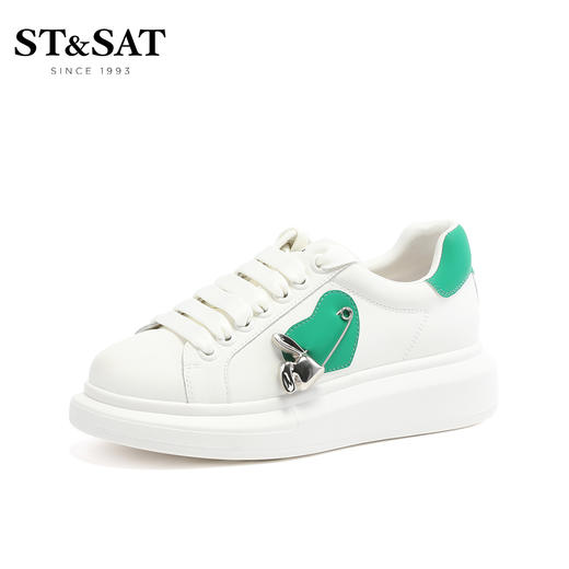 星期六IP兔彩尾小白鞋SS31112179 商品图1