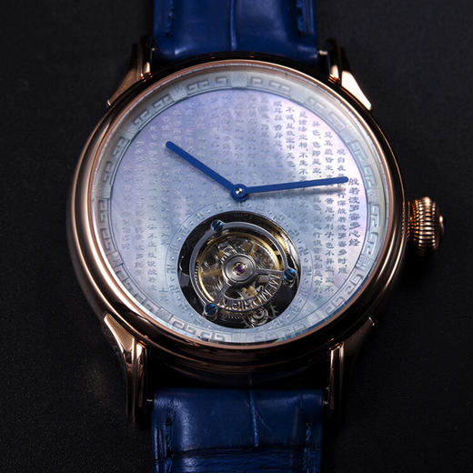 MEMORIGIN万希泉陀飞轮腕表 雕刻系列 心经表面 机芯刻字 机械表 心经（情侣款） 商品图1