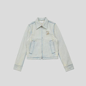 GOODBAI修身短款牛仔夹克