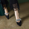 优雅性感，轻奢高品质名媛细高跟单鞋DB-S005 商品缩略图0