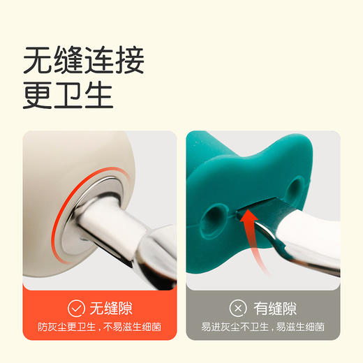 世喜叉勺宝宝勺子儿童学吃饭训练婴儿叉子餐具 商品图2