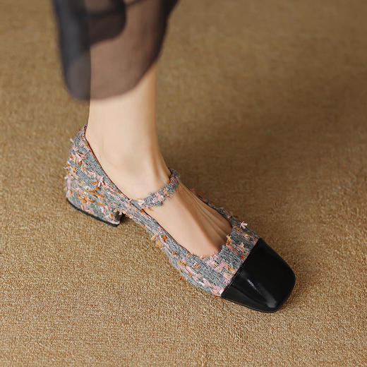 经典爆款，新款小香风玛丽珍经典爆款浅口单鞋NJMK-K525 商品图4