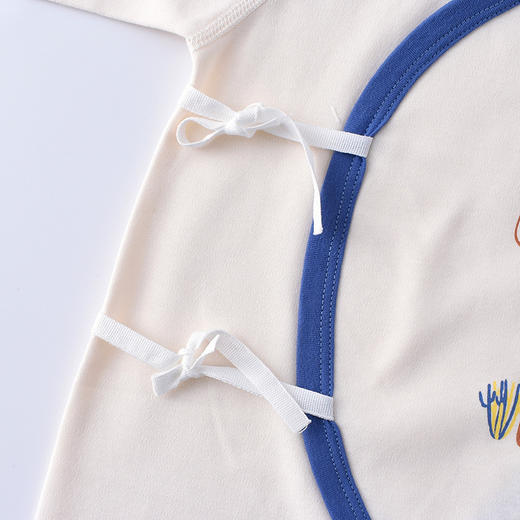 宝宝连体衣婴儿衣服a类新生儿哈衣纯棉春装外出爬爬服 睡衣包屁衣 商品图2