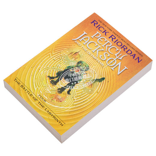 【中商原版】波西杰克逊与奥林匹克4 倪传婧 英文原版 Percy Jackson and the Olympians The Battle of the Labyrinth Rick Riordan 商品图2