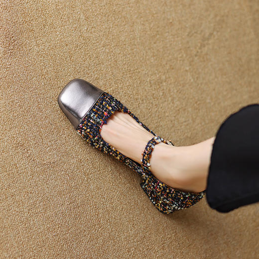 经典爆款，新款小香风玛丽珍经典爆款浅口单鞋NJMK-K525 商品图12