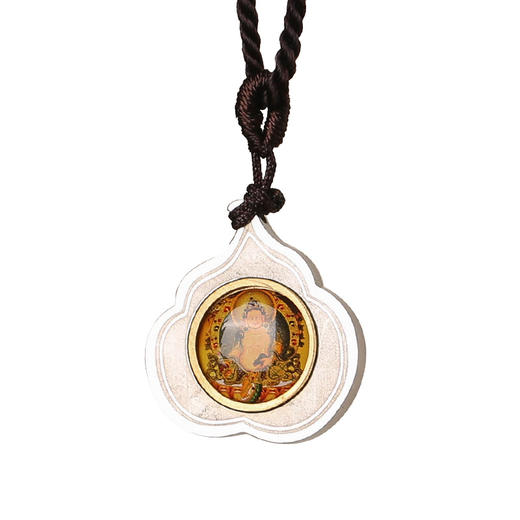 【开g吉品发货周期15天】黄财神菩提心吊坠 商品图4