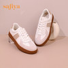 Safiya/索菲娅 新潮拼色2023年春季新款百搭休闲复古软底德训鞋 SF31112416 商品缩略图2
