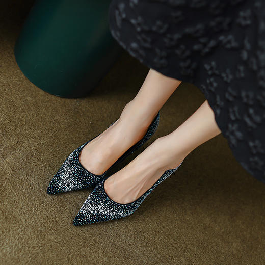 性感爆棚，轻奢高品质名媛细高跟单鞋DB-S003 商品图6