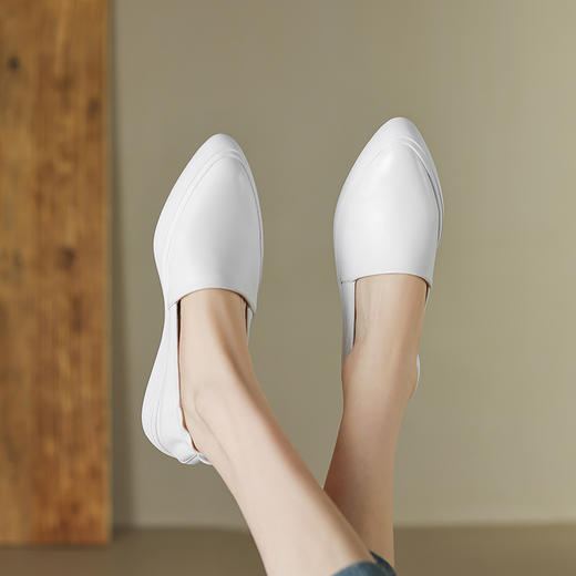 纯色百搭，不磨脚非常柔软的小丑鞋HB-3060 商品图6