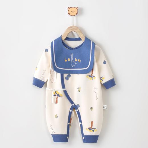 宝宝连体衣婴儿衣服a类新生儿哈衣纯棉春装外出爬爬服 睡衣包屁衣 商品图5