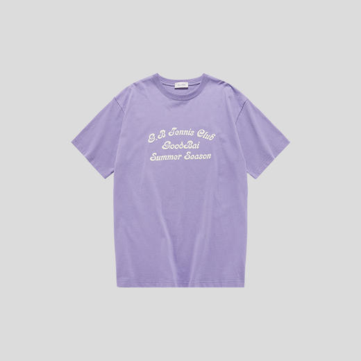 GOODBAI logo印花短袖T恤 商品图1