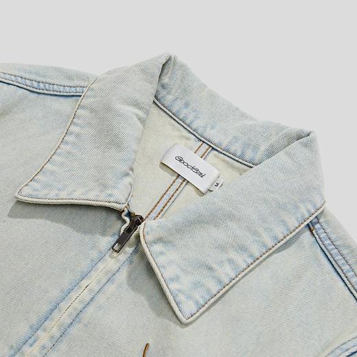 GOODBAI修身短款牛仔夹克 商品图2