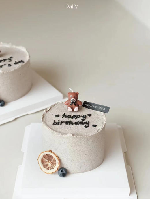 4寸海盐奥利奥 一鲜奶动物奶油蛋糕 商品图0