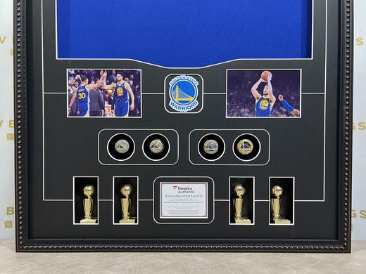 收藏系列 汤普森 勇士队11号蓝色 亲笔签名球衣 商品图3