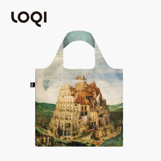 德国LOQI 新品博物馆系列2 时尚艺术环保万用袋 折叠大容量单肩手提购物袋承重40斤防泼水 商品图9