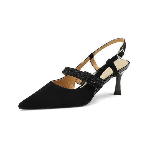 性感百搭，轻奢高品质名媛后空单鞋DB-M5573 商品图13