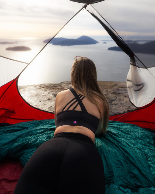 美背设计肩带中高强运动bra 商品图6