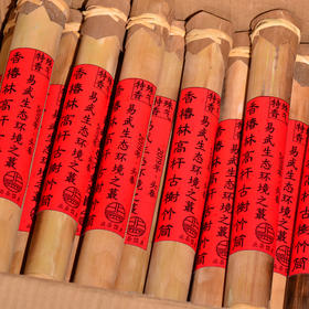 【特殊香气】易武生态环境之蕞：2019年国有林香椿林高杆古树竹筒！200克/根！