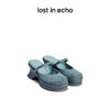 lost in echo设计师品牌厚底增高玛丽珍增高凉拖高跟鞋粗跟凉鞋女 商品缩略图0
