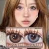 Lvycon年抛·泰迪褐&东欧蓝·14.5mm(着色13.9mm) 0-1000度(有525/575) 韩产进口·建议佩戴6-8个月左右更换) 商品缩略图0