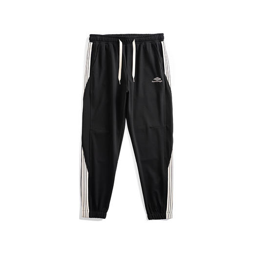 一口价【新款DMH】大依优型大码胖子300斤春季新款刺绣经典四条杠宽松加肥男士卫裤休闲裤 商品图4