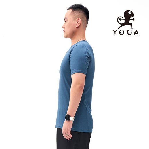 壁虎瑜伽【2302SY235】男款运动速干T恤【七十二小时发货】 商品图4