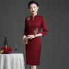 婚宴优雅中老年，旗袍改良连衣裙DY-Q6236 商品缩略图0