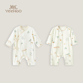 英氏童装竹襟蛤男女宝四季连体衣2023春季新品YLAAJ0P007A YLHAJ0P009A