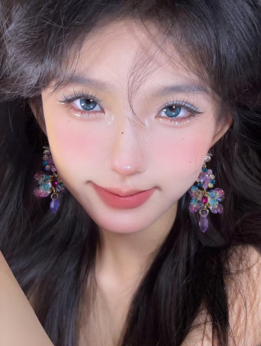 【小直径】Sugarplum-银光绿洲-14.0mm 【年抛 0-1000度 无525/575】 商品图7