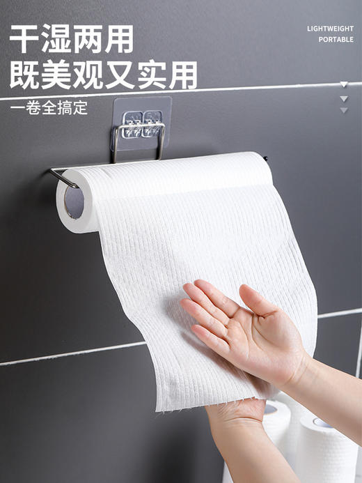 一次性懒人抹布100片送挂架 商品图4