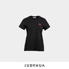 JUDYHUA 植绒小红唇设计T恤 商品缩略图3