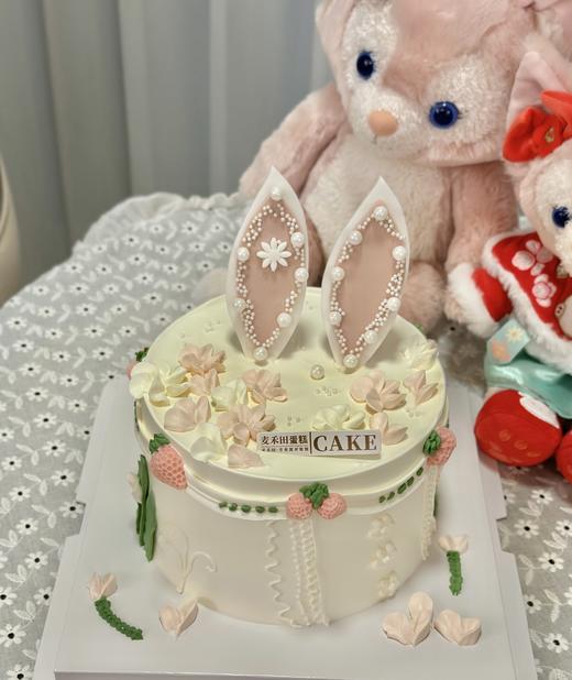 兔兔小耳朵（翻糖）该款需要提前4小时预订，加急请联系客服18926709933 商品图0