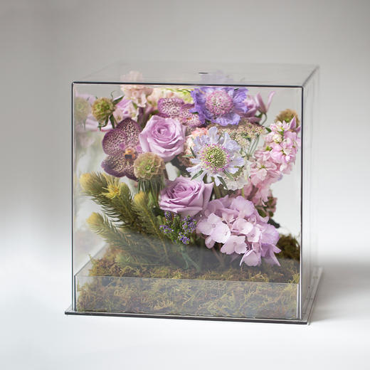 限定 「一见倾心」精品果干巧克力花盒｜内含：精品果干牛奶巧克力*2片，鲜花花盒*1盒。 商品图10