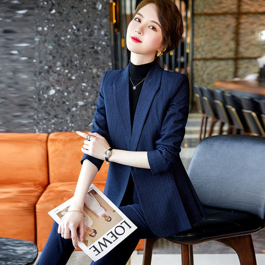 职业西装外套女，正装职业装套装工作服大码工装OLXZ-2212 商品图1