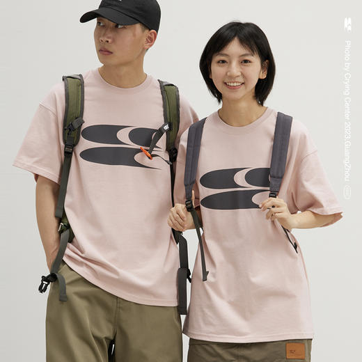 CryingCenter 莫兰迪色系基础好穿LOGO短袖teeT恤 哭喊中心 商品图2