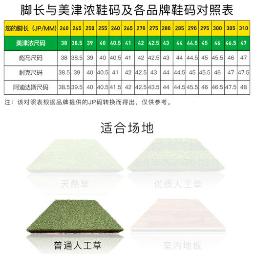 Mizuno/美津浓MONARCIDA NEO II中端AS碎钉成人足球鞋男P1GD232504 商品图3