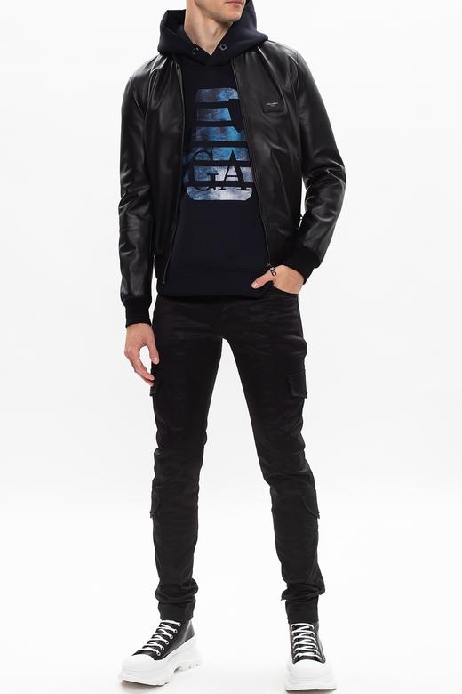 【超惠秒】Emporio Armani 阿玛尼 男士字母/飞鹰logo男士连帽长袖卫衣外套 98759 商品图8