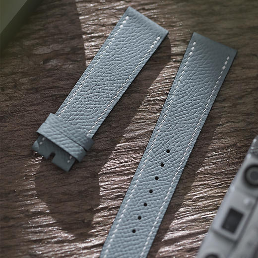 芯选手工表带 Epsom皮 海鸥灰 商品图0