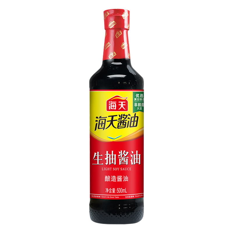 海天 生抽酱油 500ml(PET瓶)