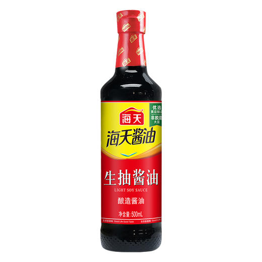 海天 生抽酱油 500ml(PET瓶) 商品图0