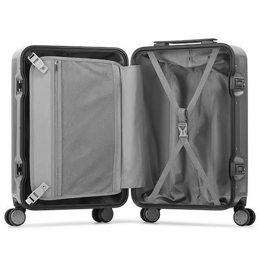 出口日本高端轻商务行李箱旅行箱拉杆箱 20 24 28寸登机箱 铝镁版PC铝框版 商品图14