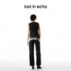 lost in echo设计师品牌Ari系列U型拼接口袋工装裤 商品缩略图4