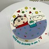 黑巢-黑巢- 蜡笔小新许愿生日蛋糕生日蛋糕 商品缩略图0