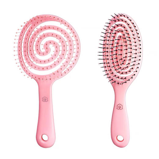 今之逸品骨梳头皮按摩镂空气垫梳子女士气囊梳棒棒糖顺发弹力梳 商品图4