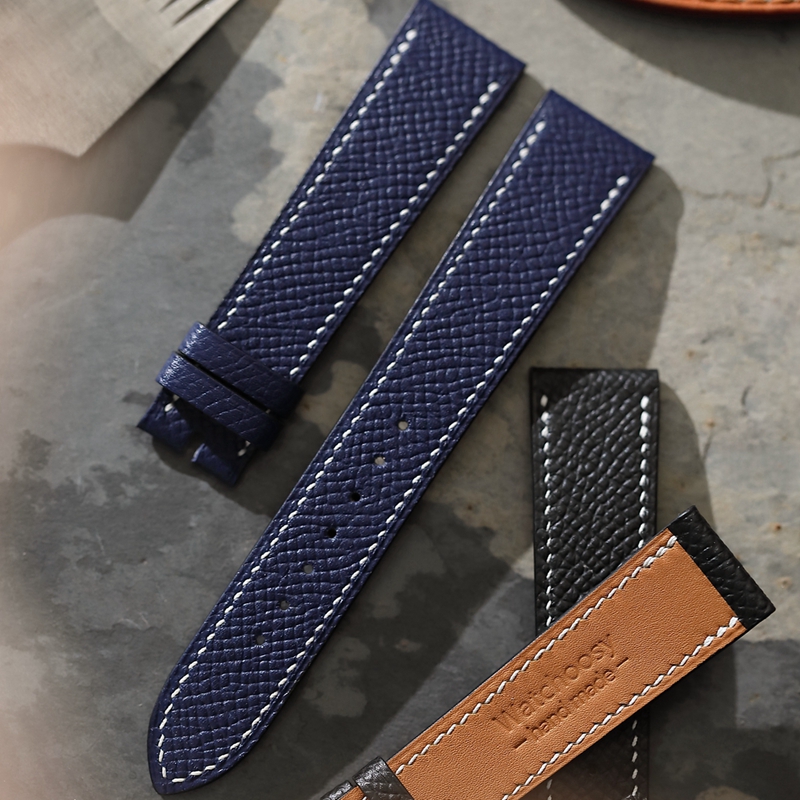 芯选手工表带 Epsom皮 皇家蓝