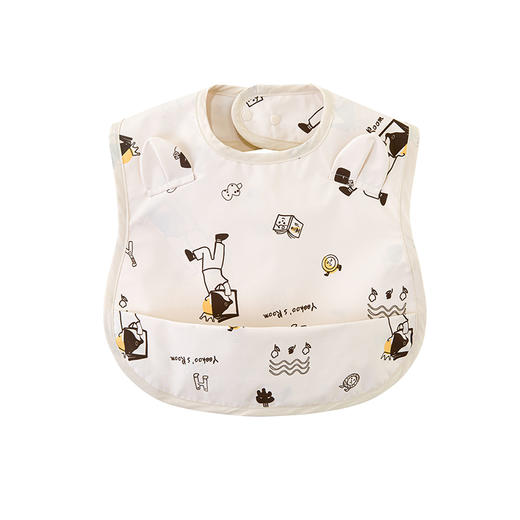 英氏新款婴儿围嘴围脖四季用防吐奶垫巾防水口水肩YLSBJ0P035A 商品图4