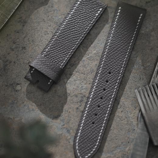 芯选手工表带 Epsom皮 锡器灰 商品图0