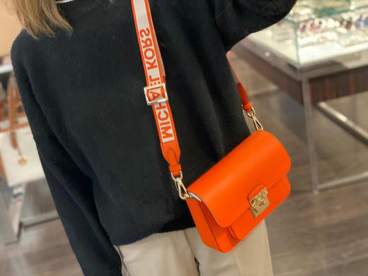 春季新款💰1540🇺🇸直邮✈️MK sloan 邮差包，帆布logo宽肩带 商品图8