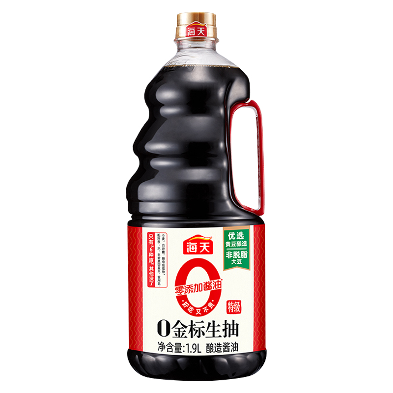 海天 0金标生抽酱油 1.9L